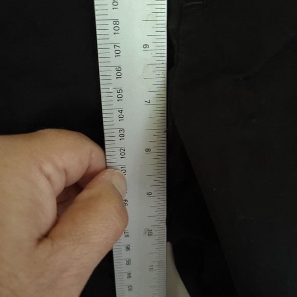 Tommy Hilfiger Womens Shorts 12 Black Hollywood Short Preppy Chino Cotton Causal - Picture 11 of 11